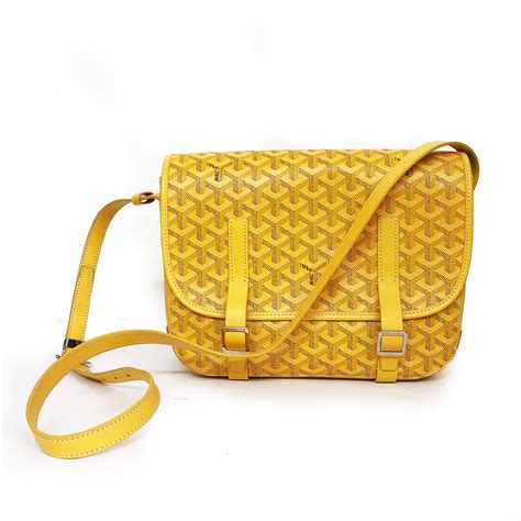 goyard belvedere 2 yellow|goyard belvedere mm bag price.